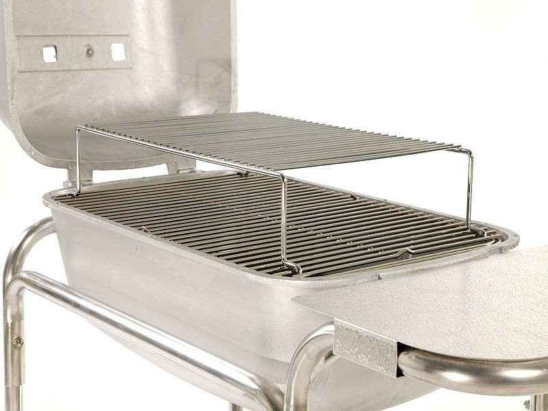 The Portable Kitchen® Cast Aluminum Charcoal Grill and Smoker PK99740