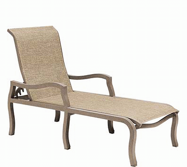 Carson Aluminum Sling Chaise Lounge 5R0470