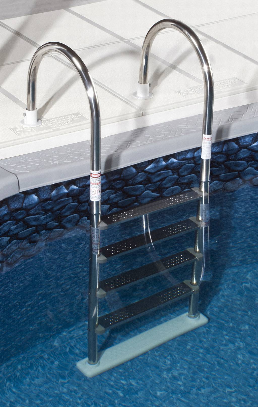 Above Ground Super Stainless Steel In Pool Ladder NE1145