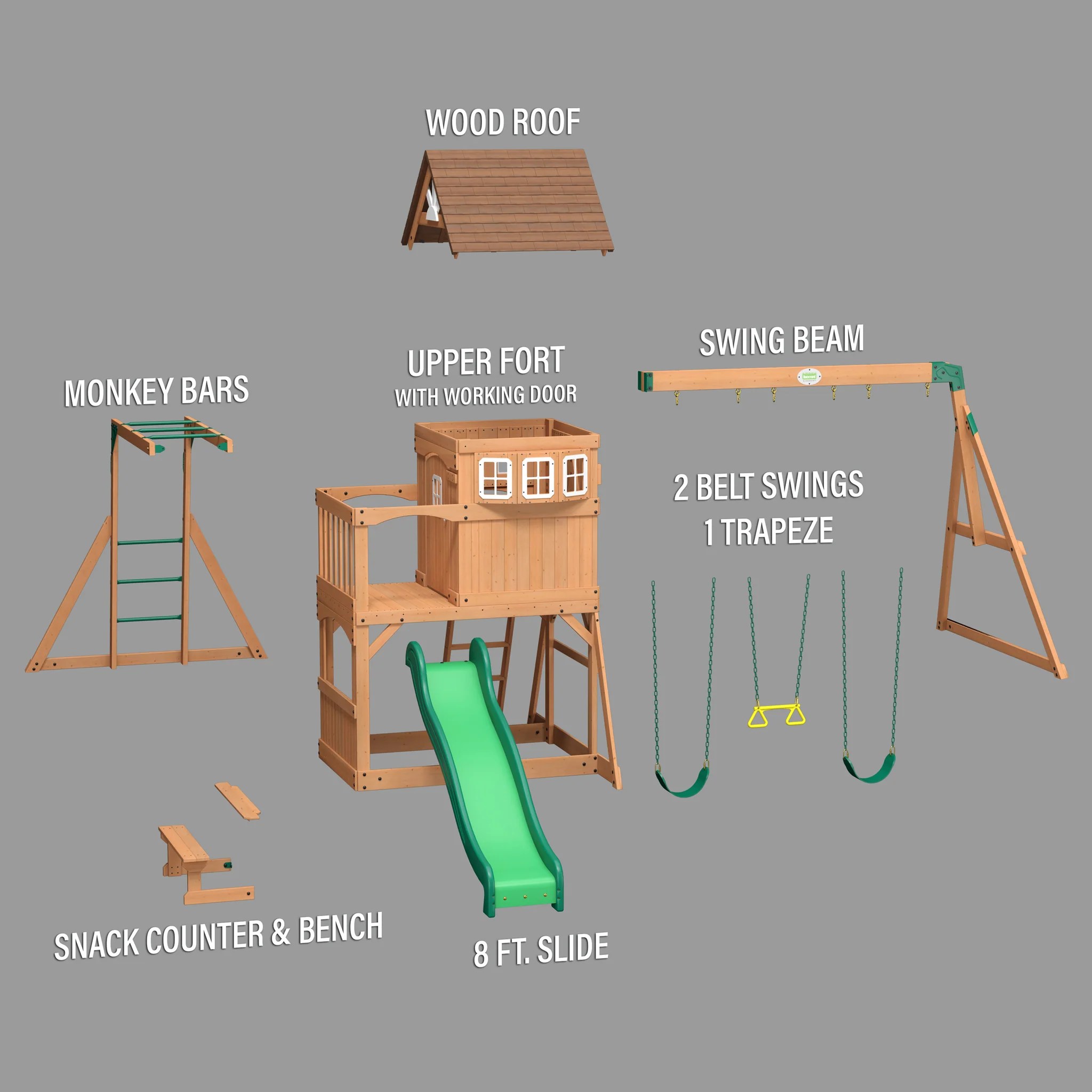 Montpelier Swing Set Backyard Discovery Canada