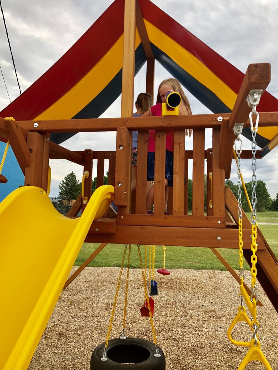 Fun Evening at Backyard Fun Zone Backyard Fun Zone