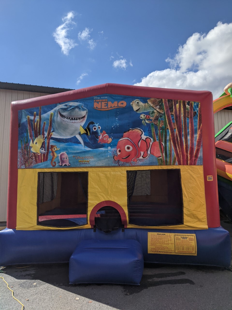 Finding Nemo Moon Bounce Backyard Inflatables