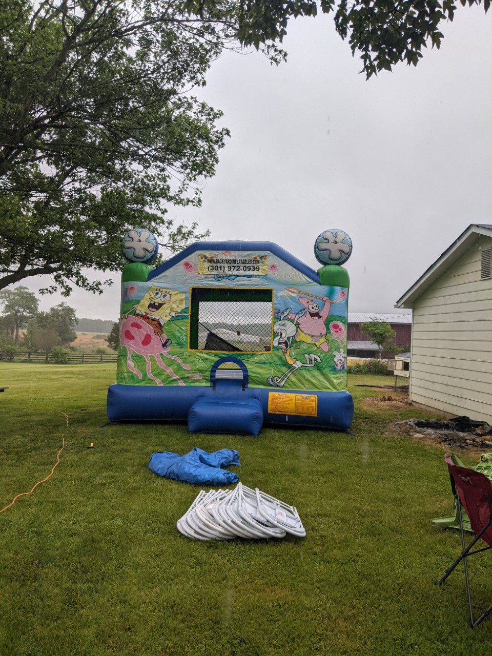 SpongeBob Backyard Inflatables