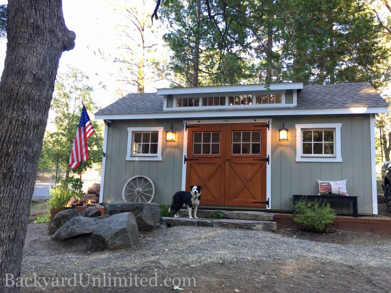 Garden Sheds for Sale in California Backyard Unlimited