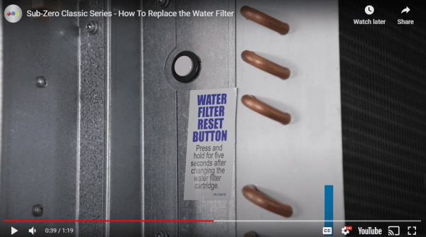 Sub-Zero Refrigerator Is Leaking Water | Don Bacon Appliance