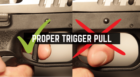 Proper Trigger Pull For Pistol Shooting