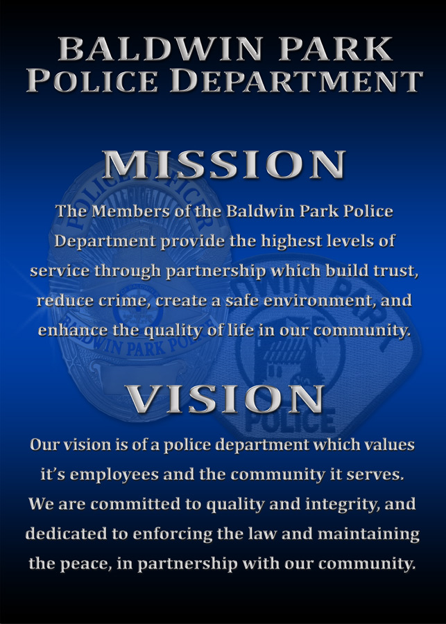 Ethics, Mission Statements, Core Values, Vision Statements from Badge Frame