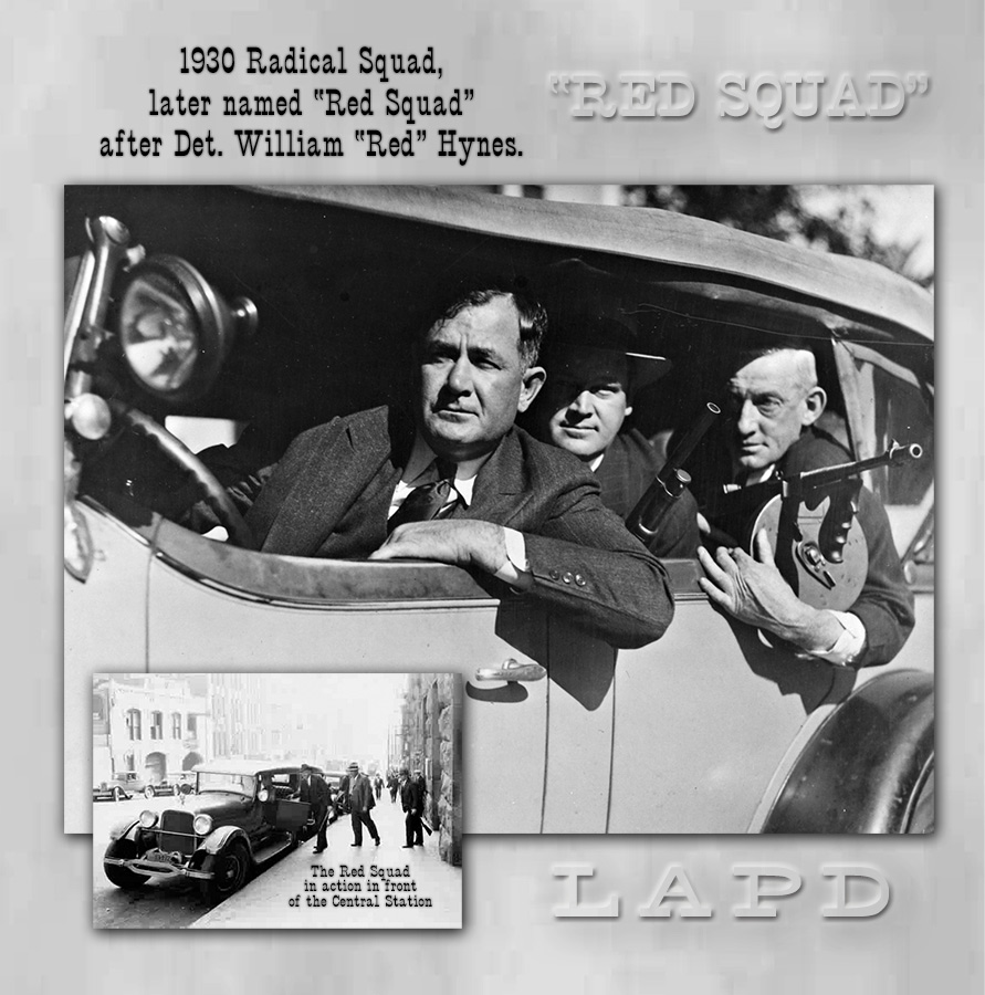 LAPD Historical Detectives Presentation from Badge Frame