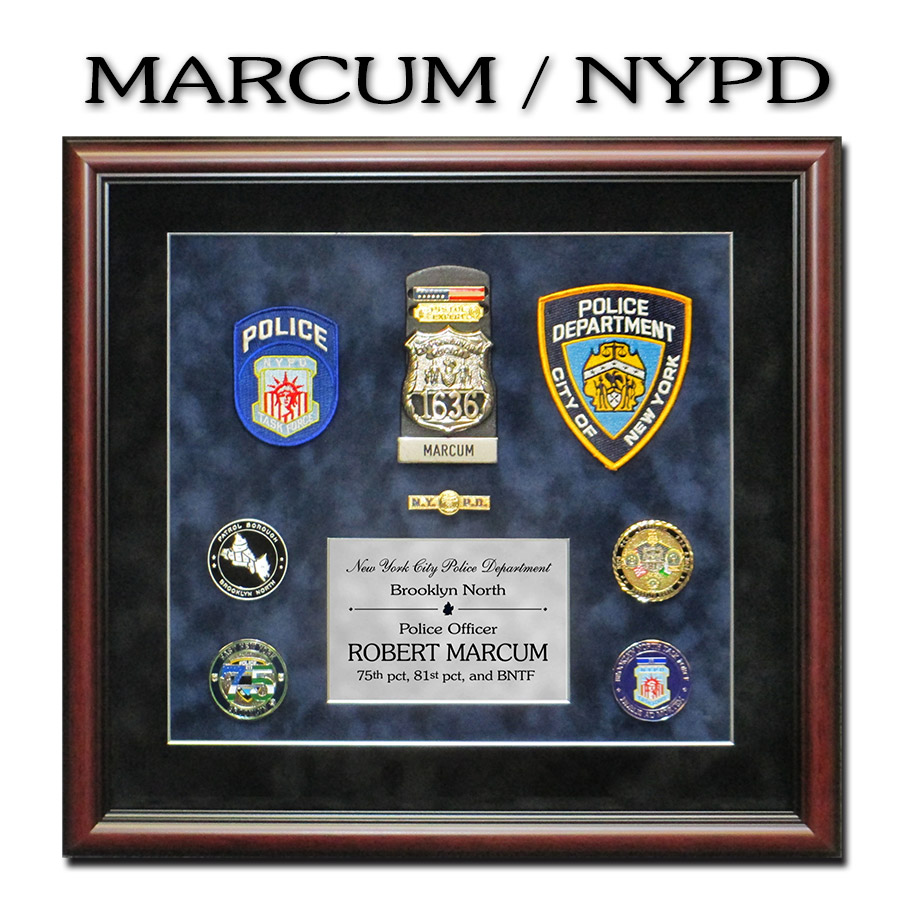 NYPD Projects from Badge Frame