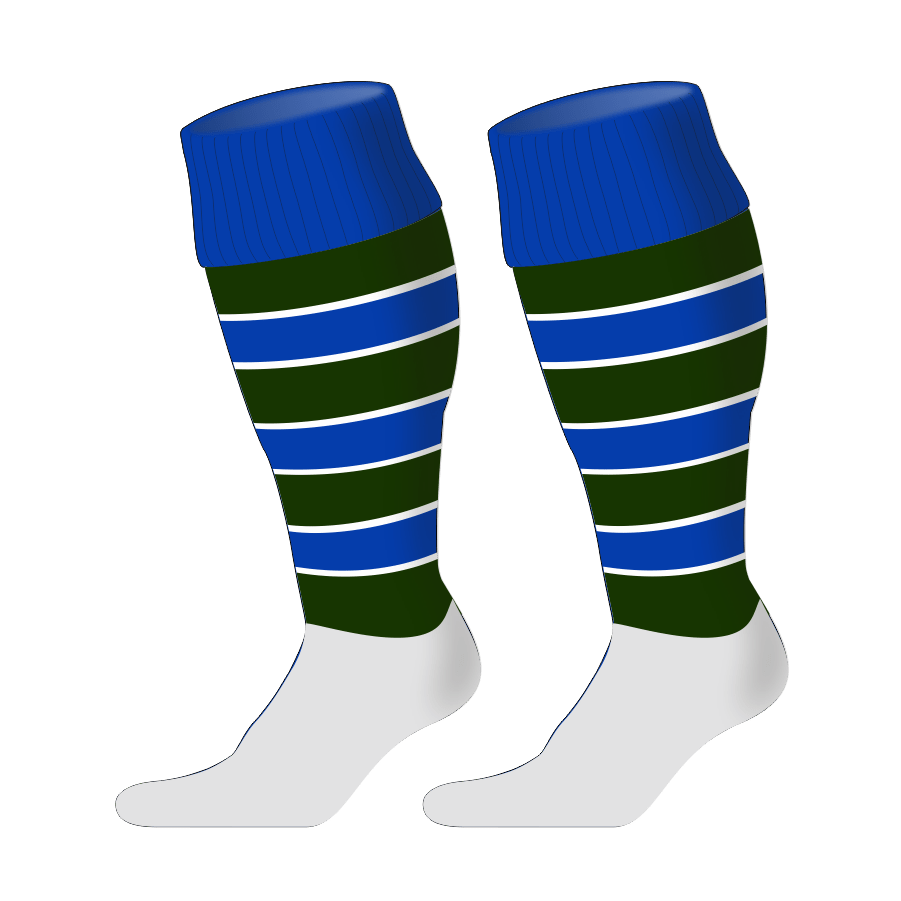 Custom Rugby Sock Design 243 Badger Rugby