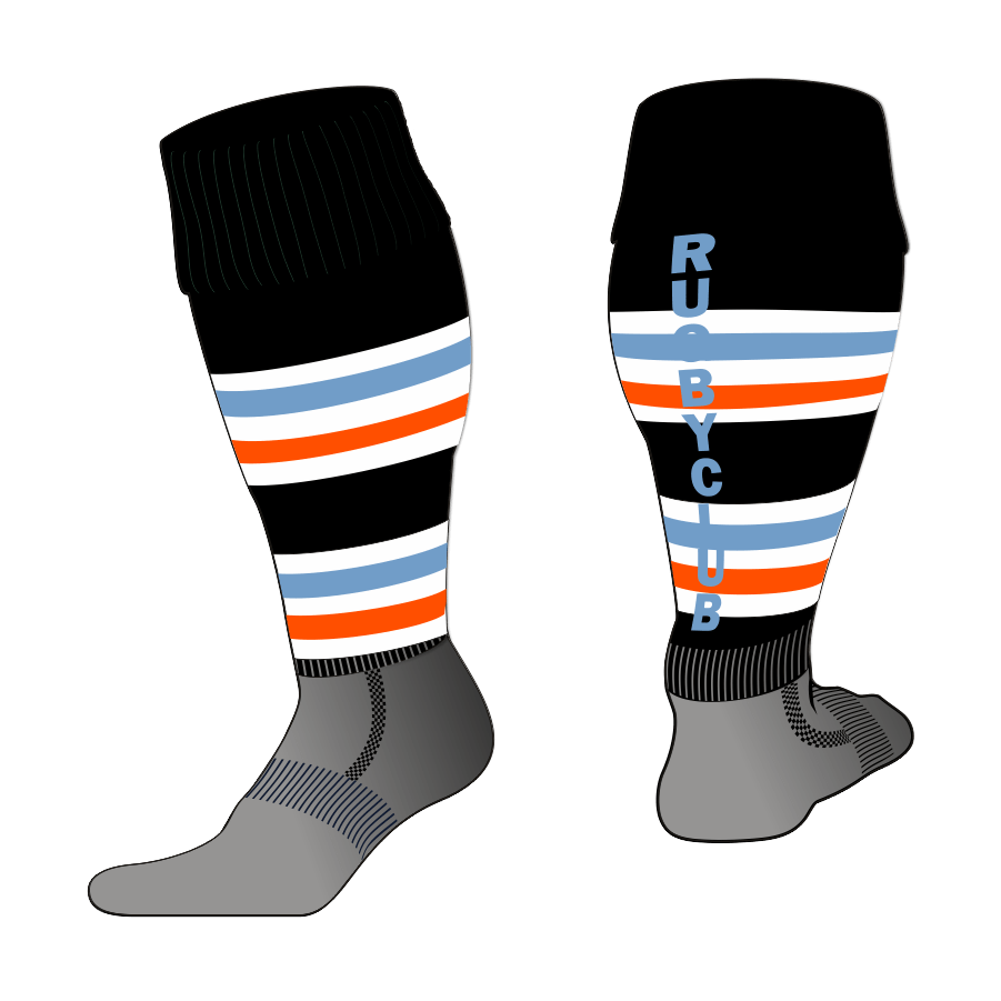 Custom Rugby Sock Design 515 Badger Rugby