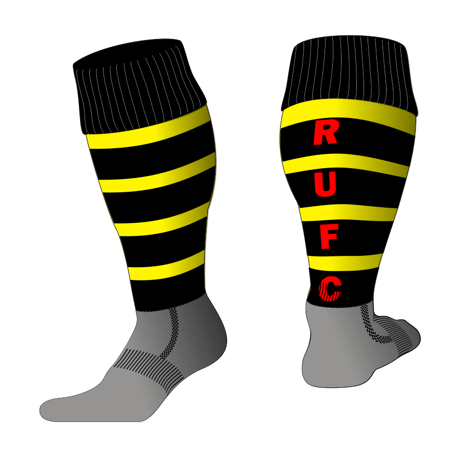 Custom Rugby Sock Design 516 Badger Rugby