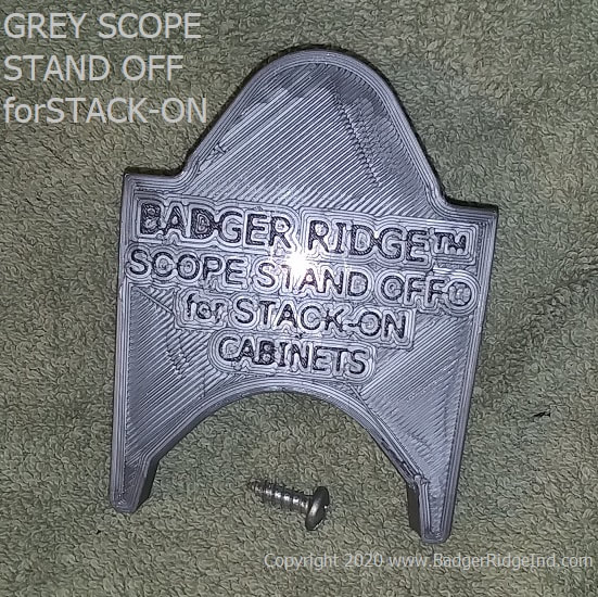 3D printed scope stand off for STACKON gun