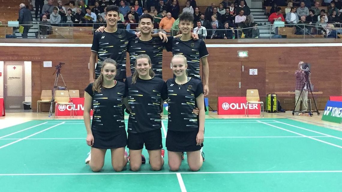 U19 Deutschland besiegt Frankreich Deutscher Badminton Verband