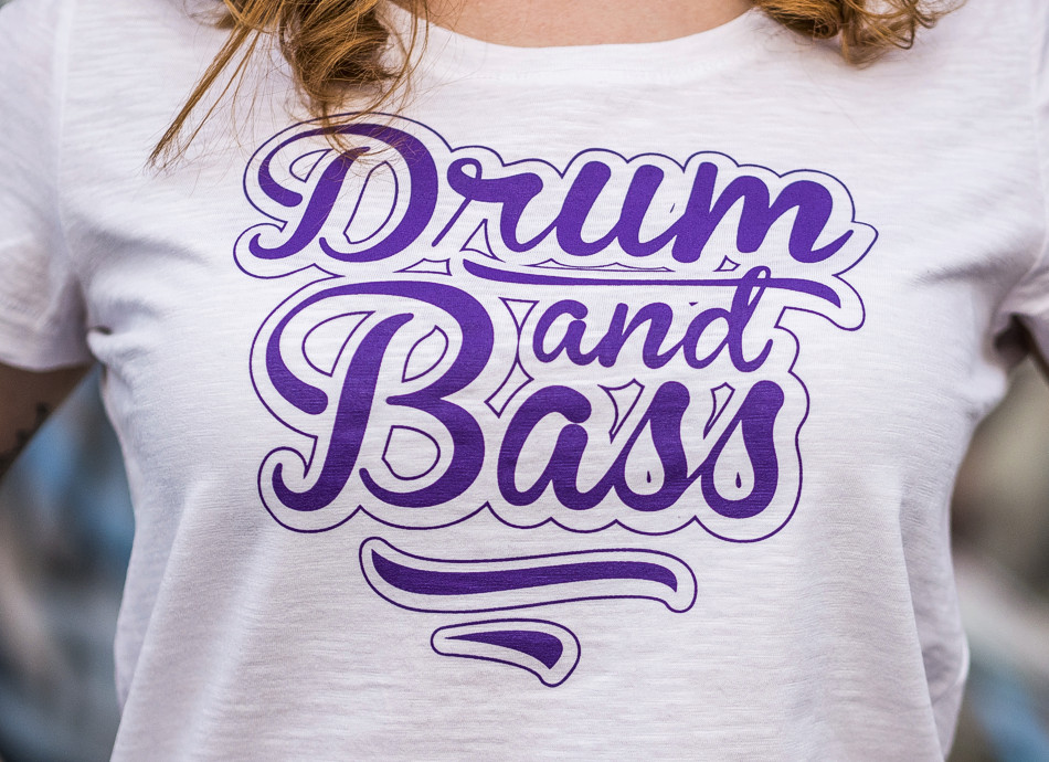 BADPOINT DRUM AND BASS TSHIRT