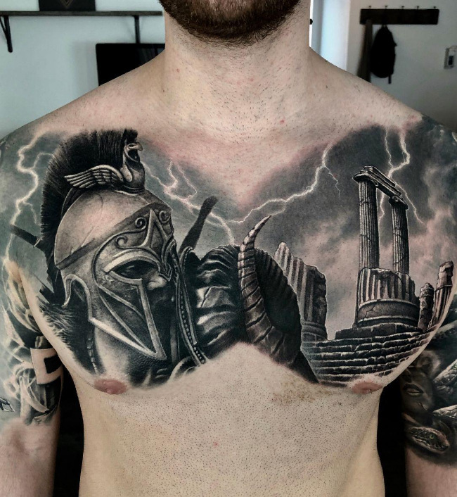 Realistische Tattoos • Skull Tattoos Nähe Frankfurt 706_x_650_jpg