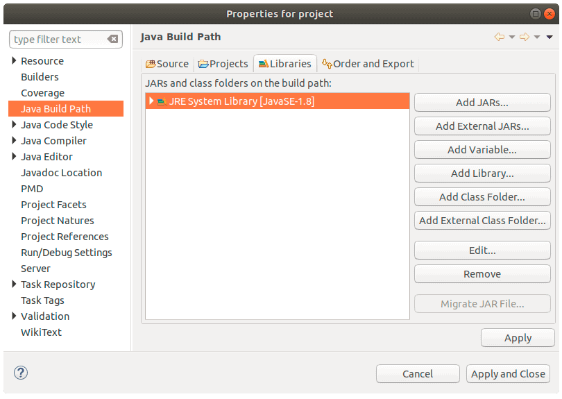How to Change Java Version in an Eclipse Project Baeldung