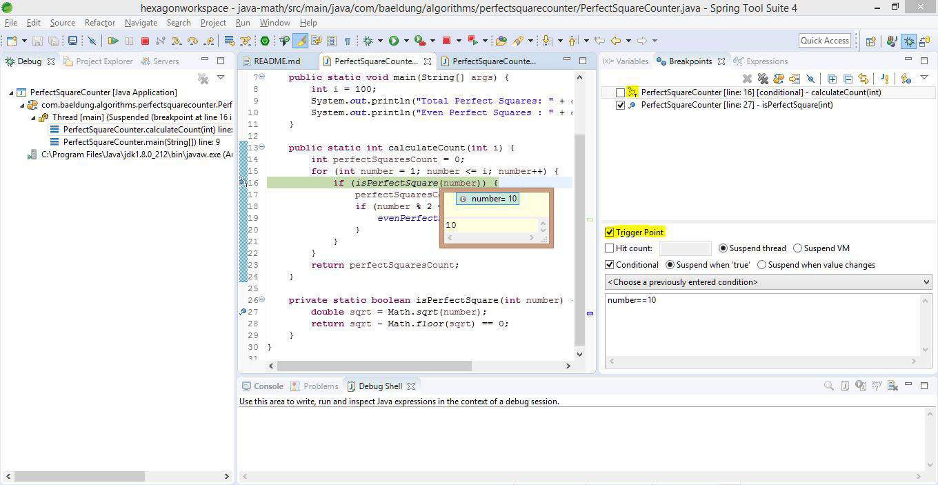 Debugging with Eclipse Baeldung