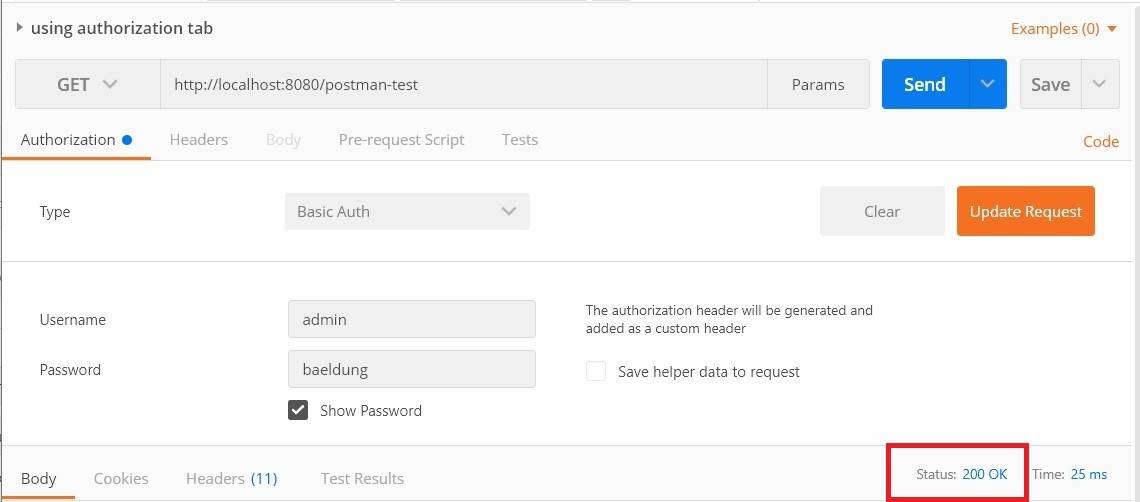 Basic Authentication With Postman Baeldung