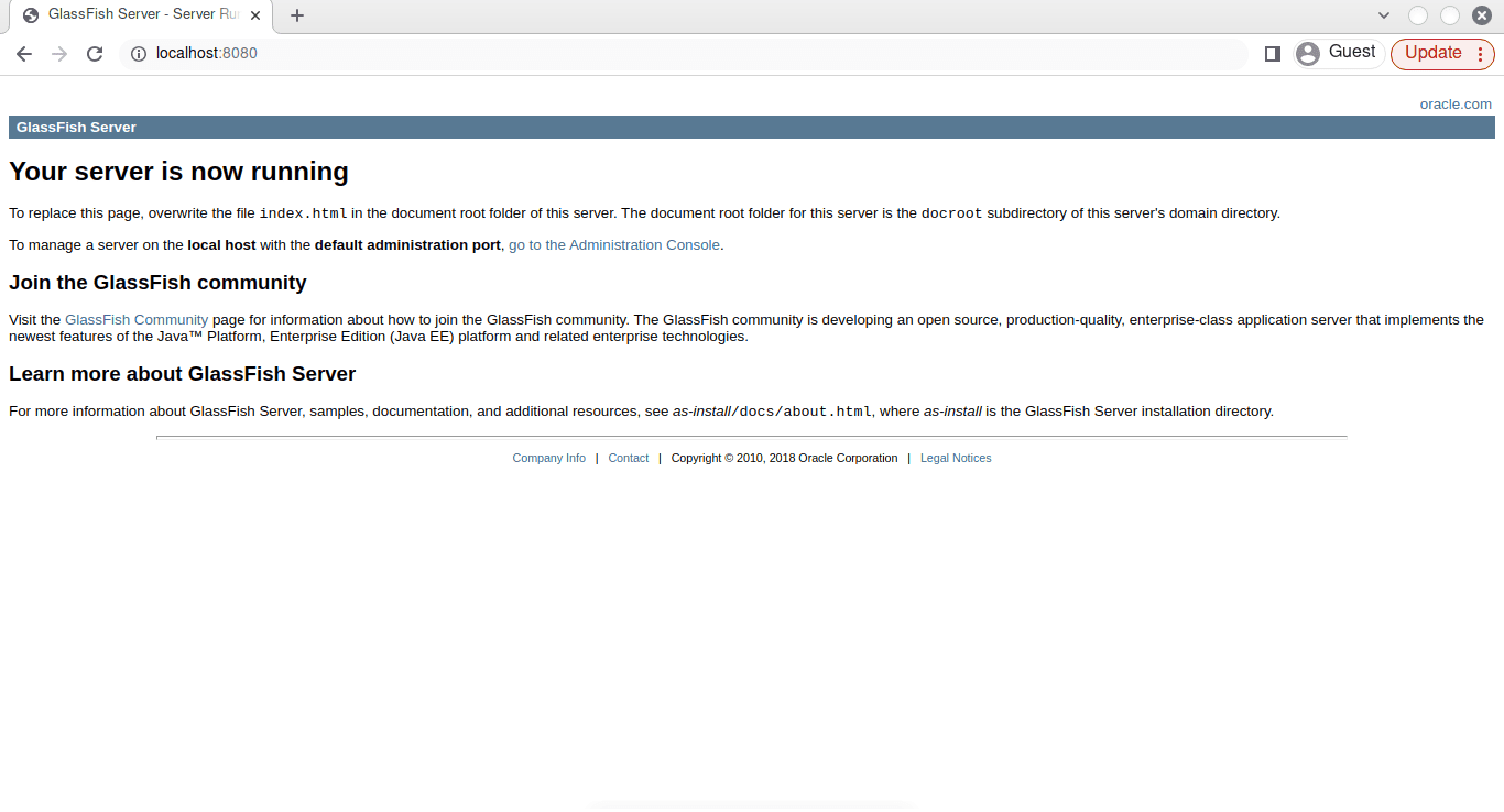 Configuring the GlassFish Server in Eclipse Baeldung