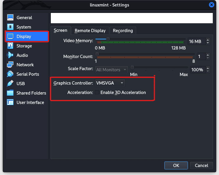 Difference Between VBoxVGA, VMSVGA, VBoxSVGA in VirtualBox Baeldung