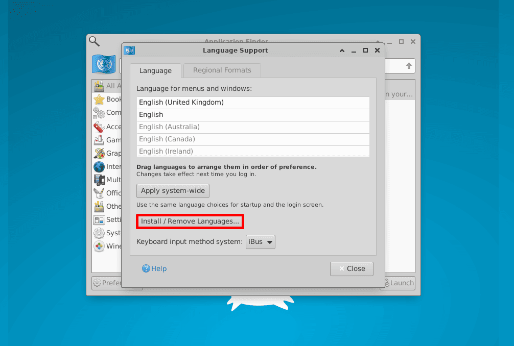 How to Change UI Language in Xfce Baeldung on Linux