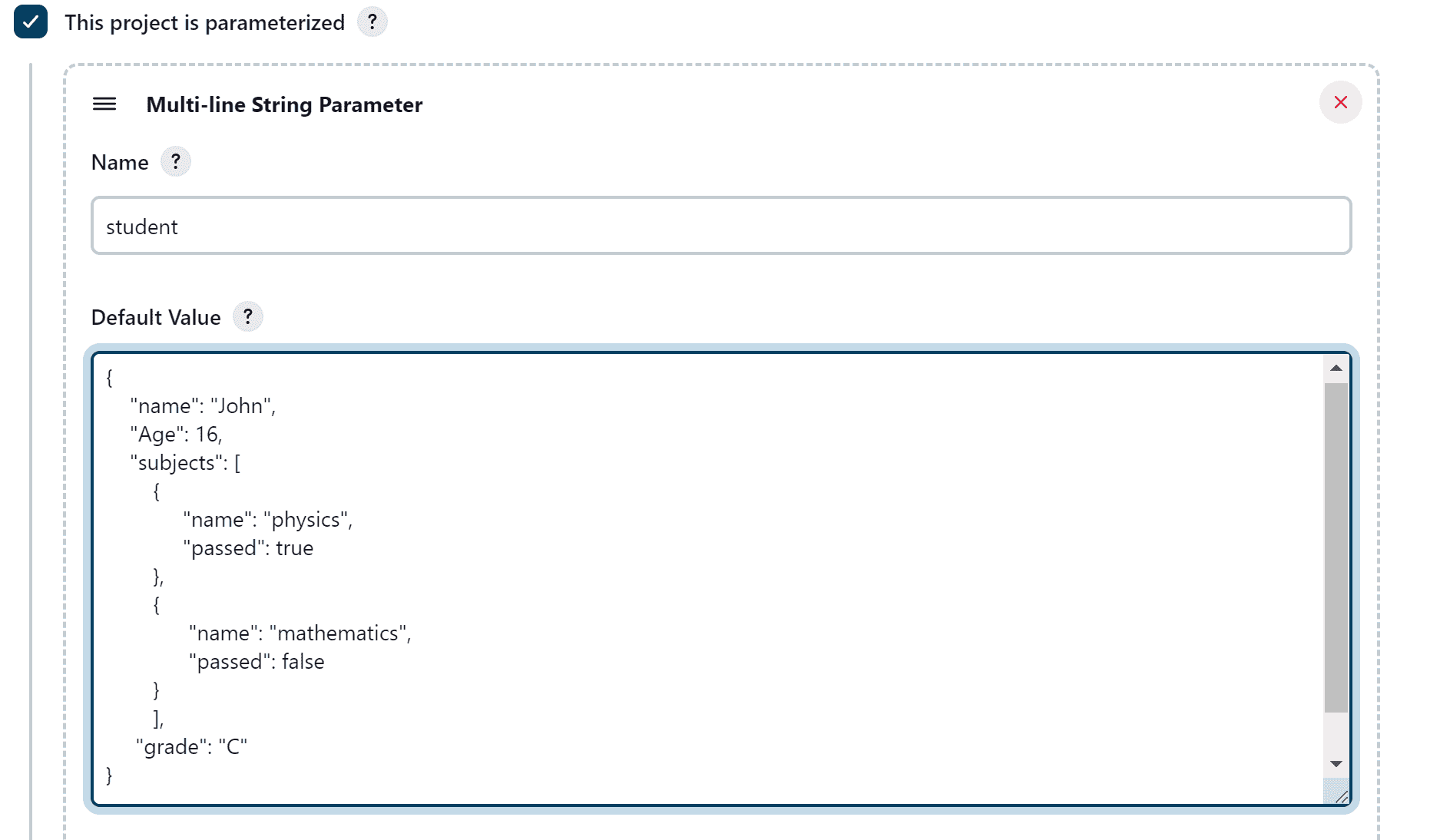 Getting a JSON Object as a Parameter in a Jenkins Pipeline Baeldung