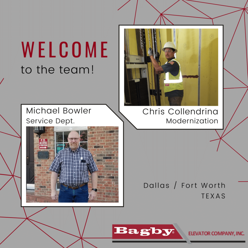 Month in Review September 2021 Bagby Elevator Company, Inc.