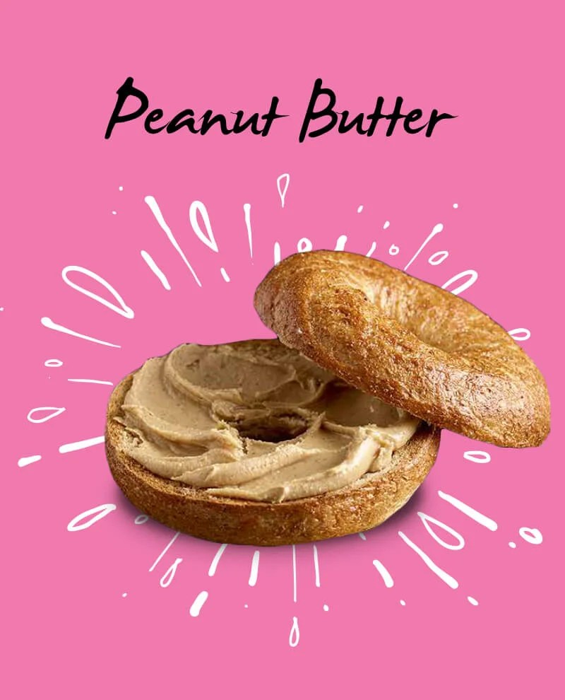 PEANUT BUTTER Bagel Factory