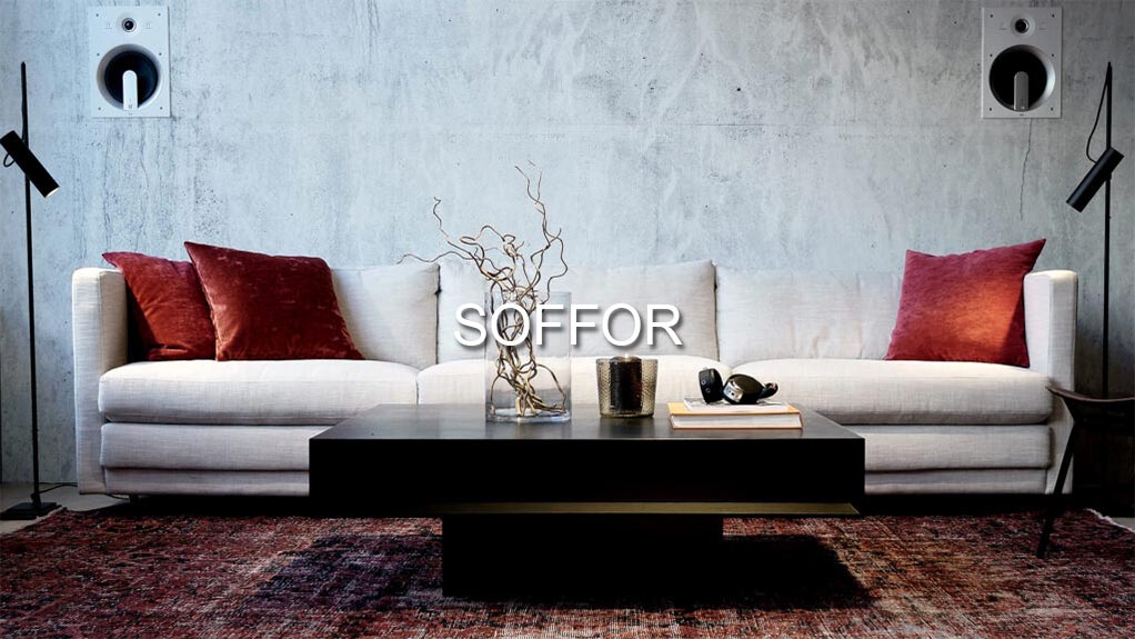 design soffor Modulsoffor, Soffor, Bokhyllor - Soffbord - Tv-Möbler | Bagge Design