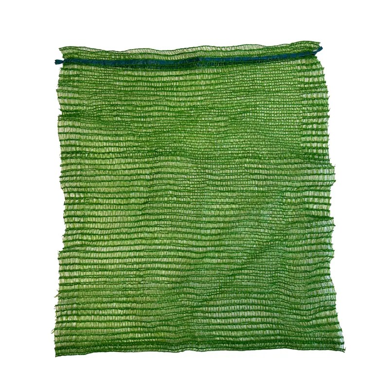 Polyethylene PE, raschel mesh bag for storage of fruit and vegetables