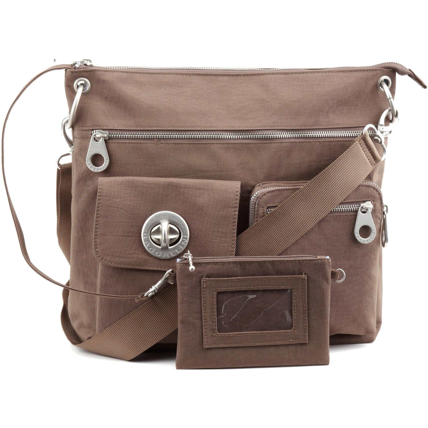 Baggallini Big Sydney. Baggallini Sydney Crossbody, Magenta.