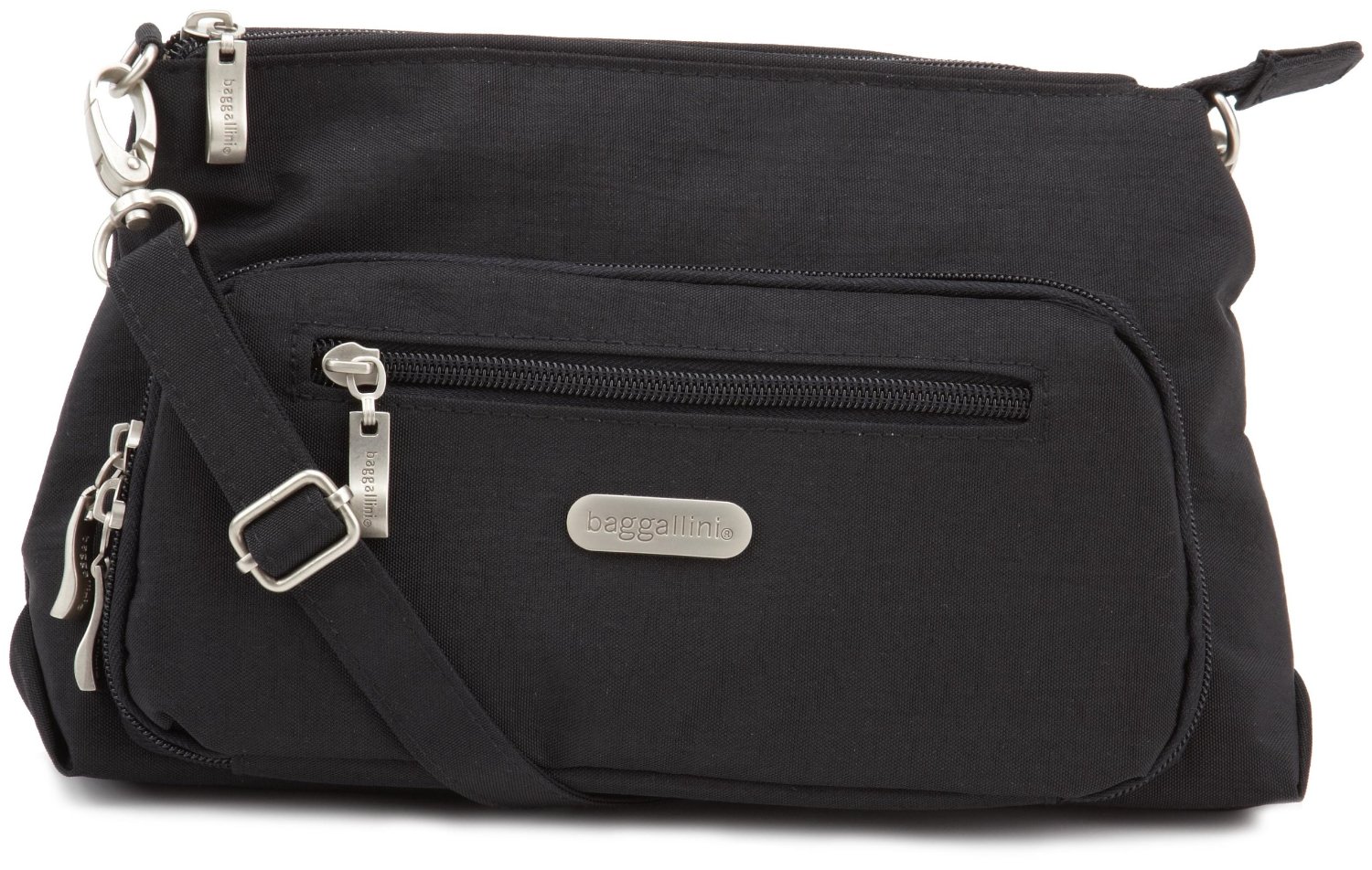 Baggallini Everyday Bagg. Baggallini Everyday Crossbody Bagg, Pewter