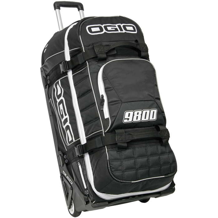 Ogio 9800 Gear Bag. OGIO 121001_03 Black Rig 9800 Wheeled Bag.