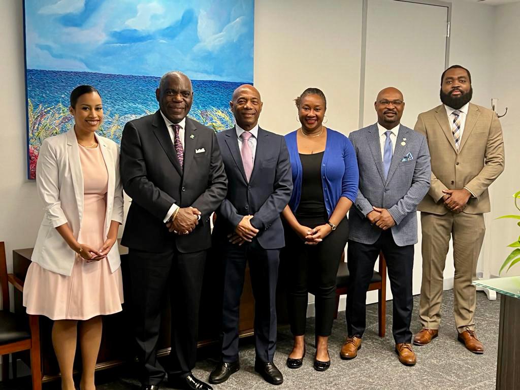 Ambassador Jones meets with President of the Caribbean Development Bank