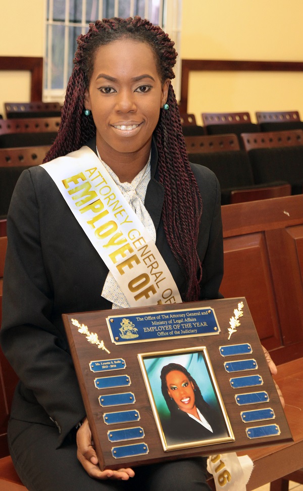 Rolle Named Employee of the Year in the Office of the Attorney