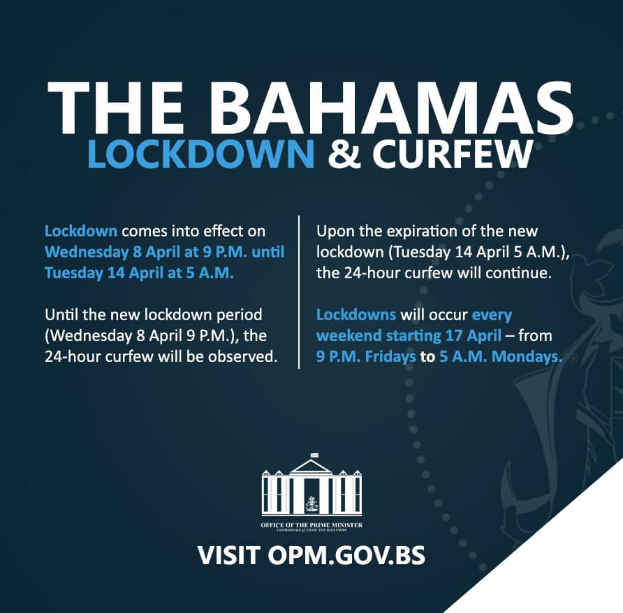 The Bahamas Lockdown & Curfew The Bahamas, Bahamas Bahamas Local