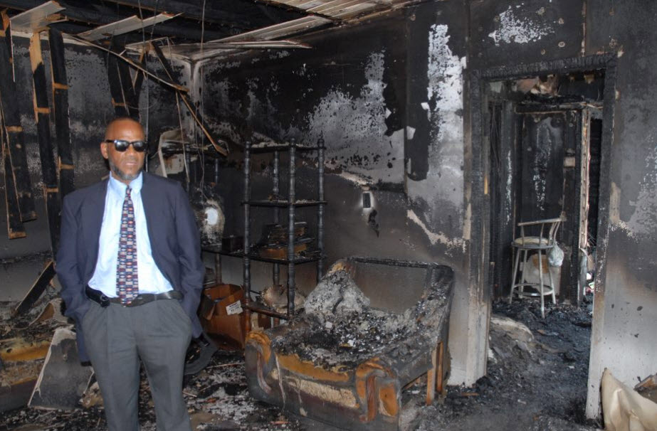 BREAKING NEWS Rodney Moncur's house destroyed in fire Nassau