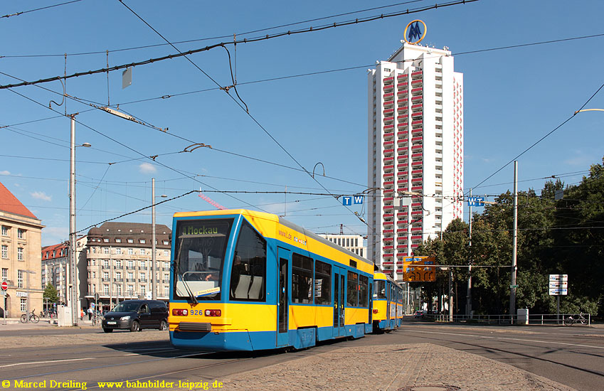 LVB 926 am Hauptbahnhof