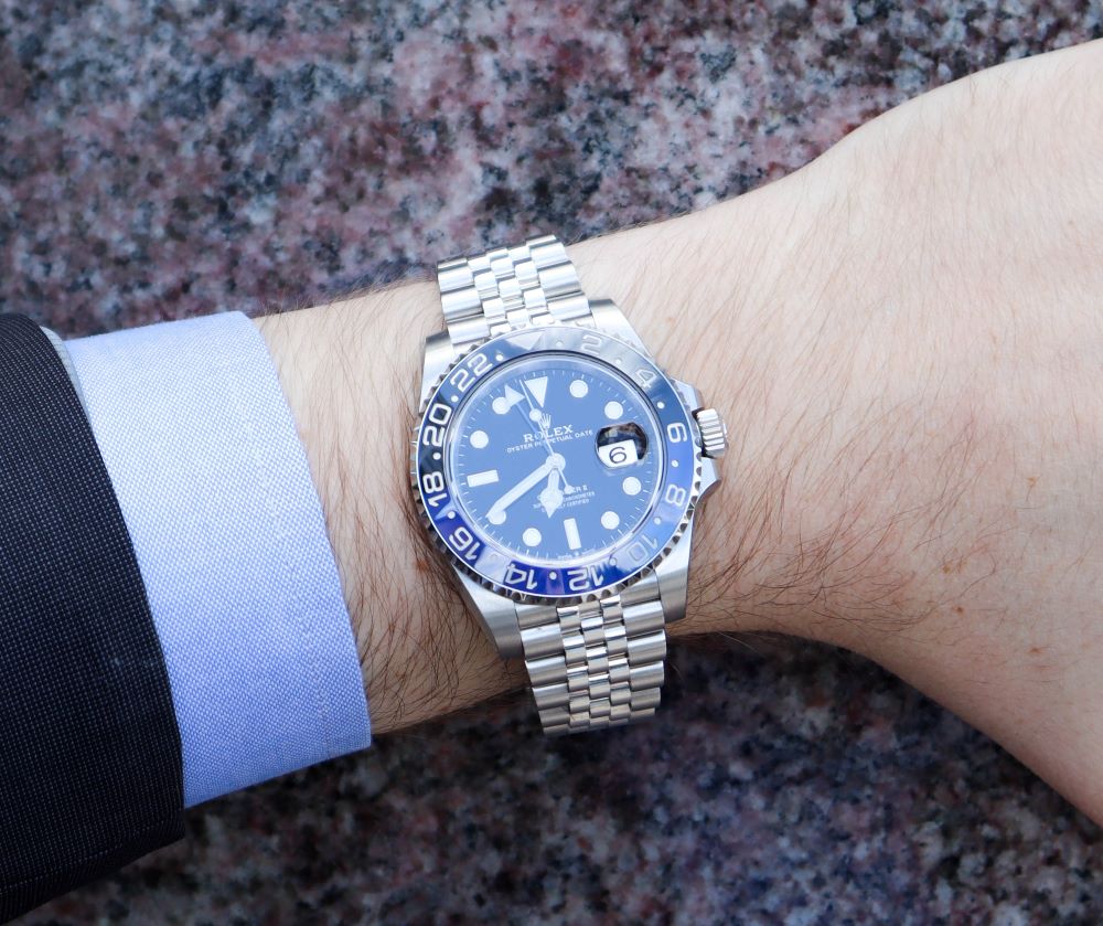 The Rolex GMTMASTER II The Batman Bailey's Fine Jewelry