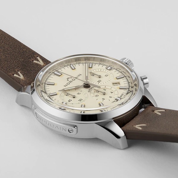 NORQAIN Freedom 60 Chronograph With Cream Dial Watch – Bailey's