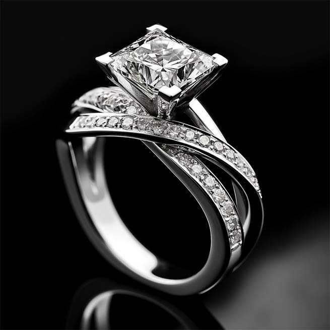 Custom Engagement Ring Design Bailey's Fine Jewelry