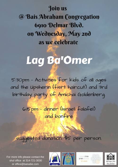 Lag BaOmer Celebration Event Bais Abraham Congregation