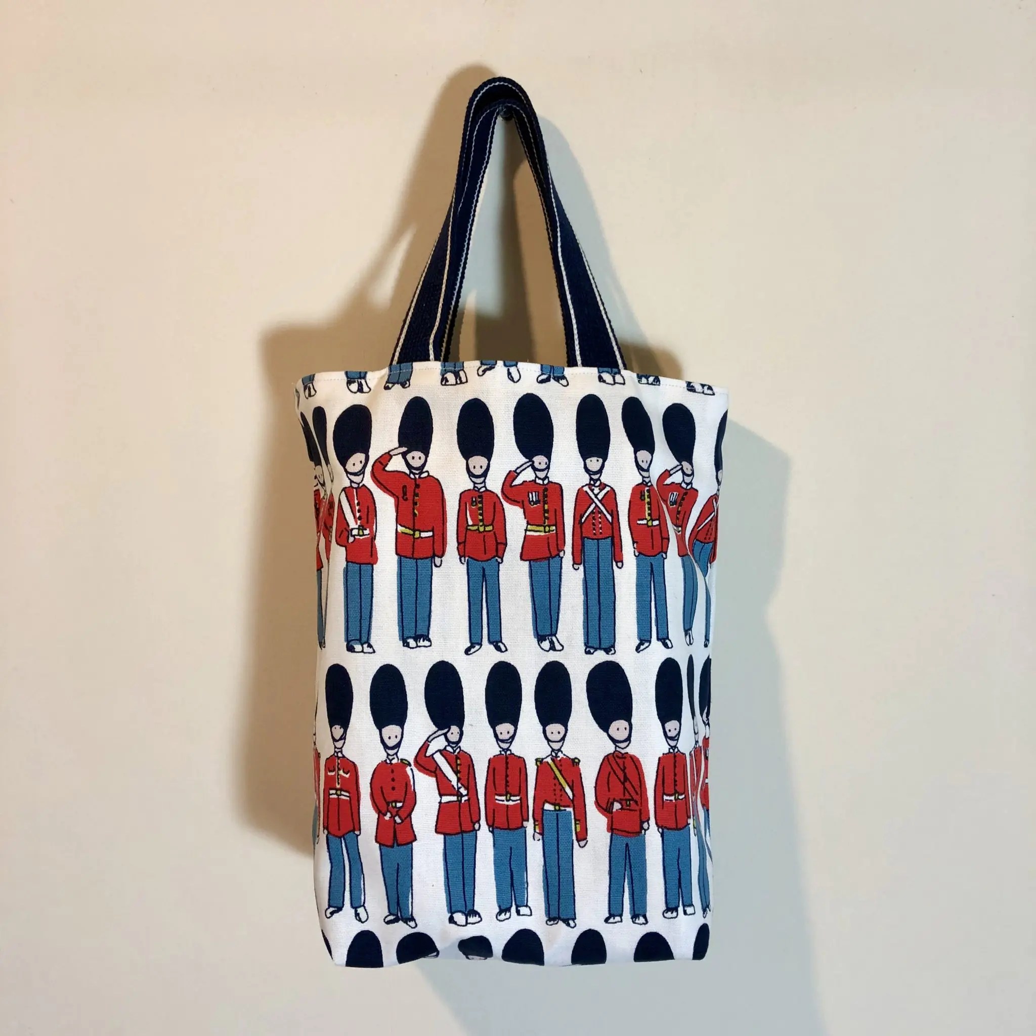 'The Guards' Cath Kidston fabric book / bottle bag Bag