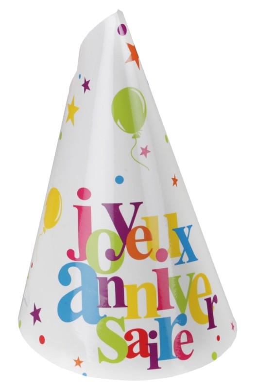 Chapeaux joyeux anniversaire carton les 10 Chapeaux de fête