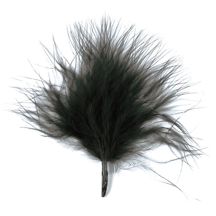 Plumes noires x20 achat plumes décoration mariage fêtes