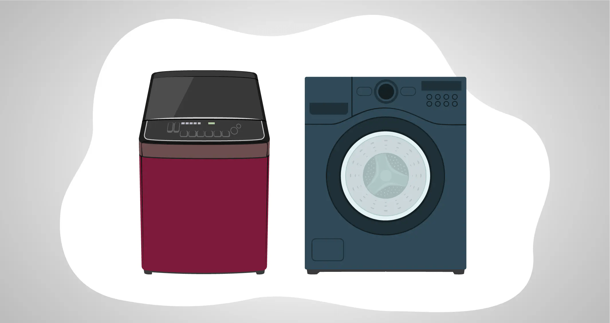 Difference Between FrontLoad & TopLoad Washing Machines Bajaj Markets