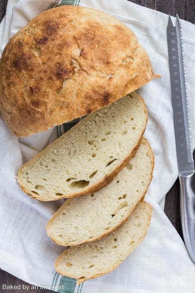 Slow Cooker Bread Recipe Baked by an Introvert