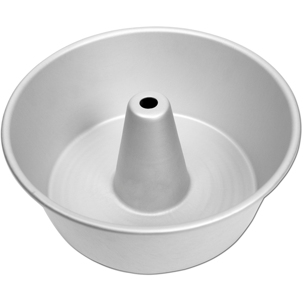 Fat Daddio's Anodized Aluminum Round Angel Food Cake Pan Angel Food