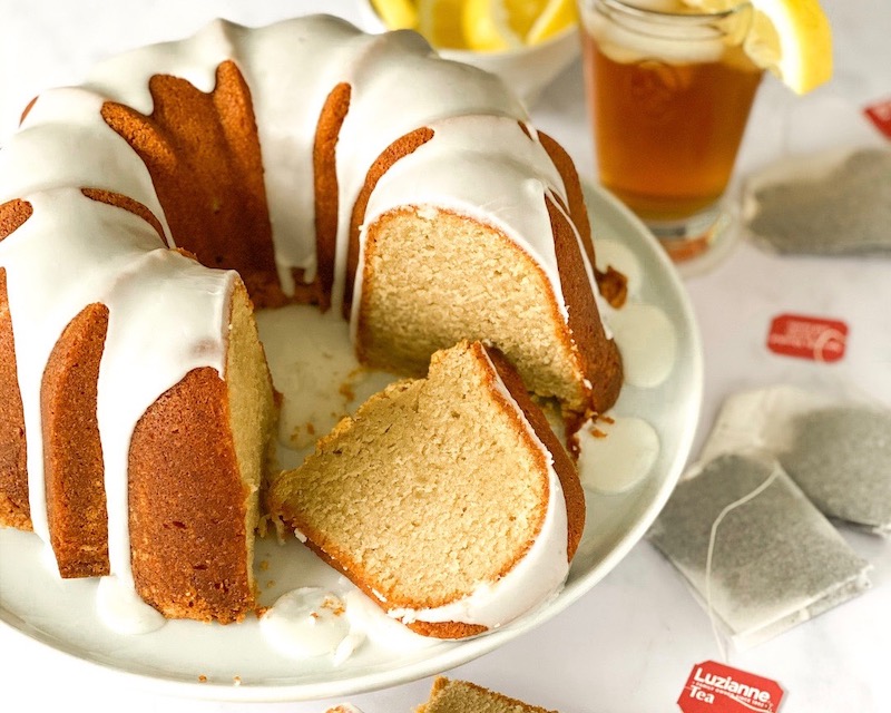 Sweet Tea Pound Cake Bake from Scratch